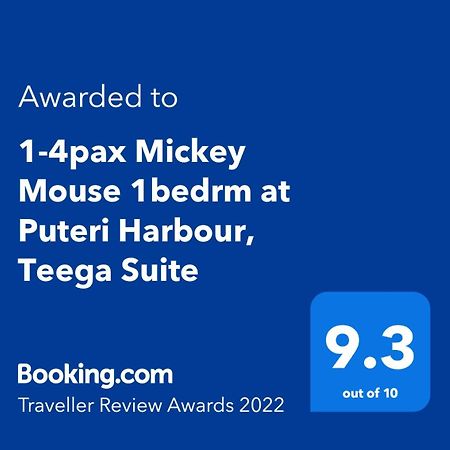 1-4Pax Mickey Mouse 1Bedrm At Puteri Harbour, Teega Suite Nusajaya  Exterior photo